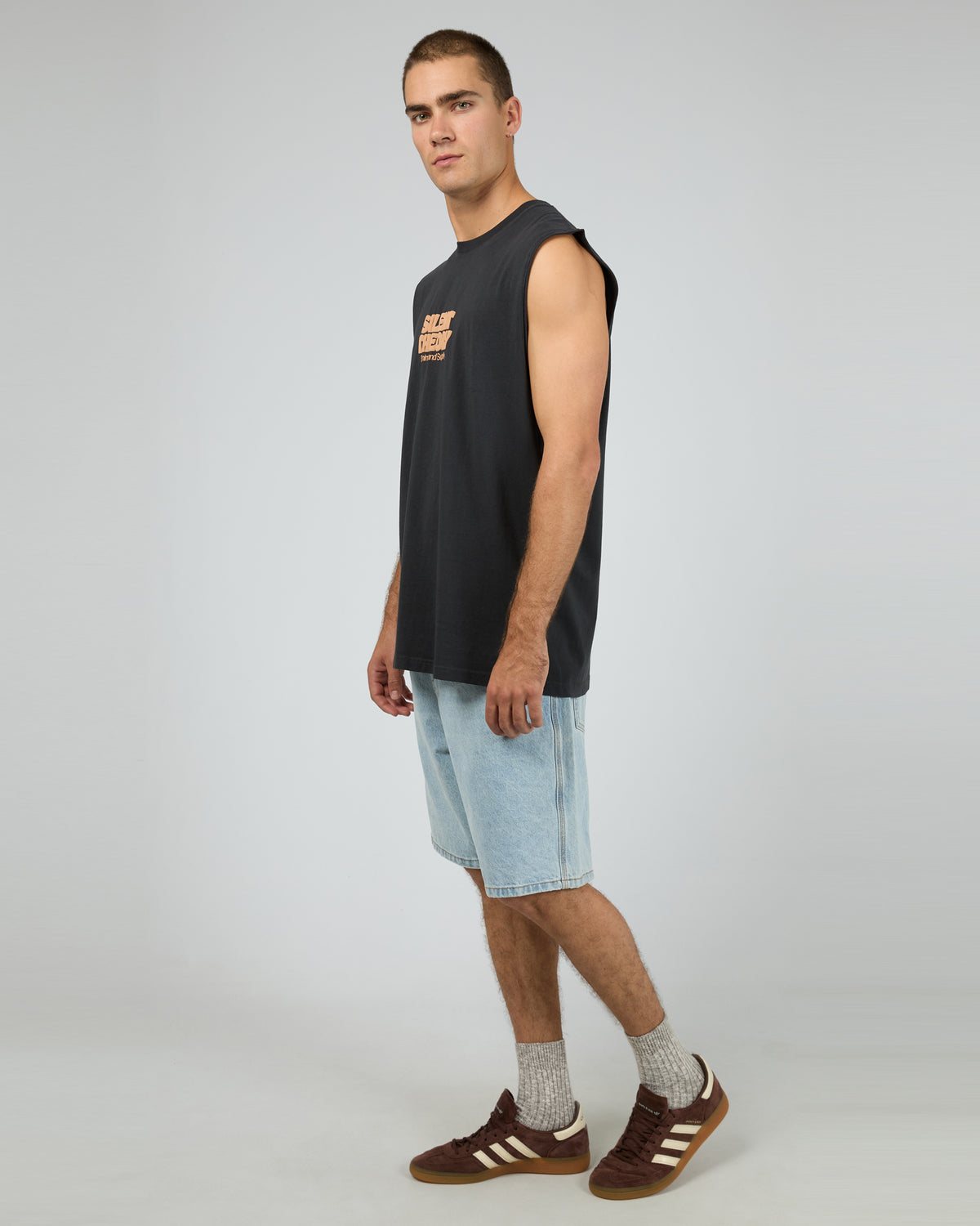 Brezzer Muscle Washed Black
