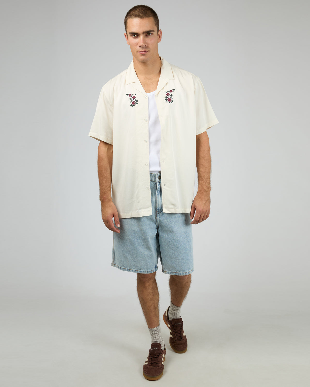 Rose Short Sleeve Shirt Natural