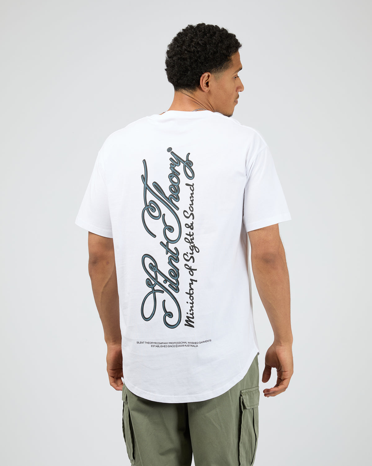 Ministry Scoop Tee White