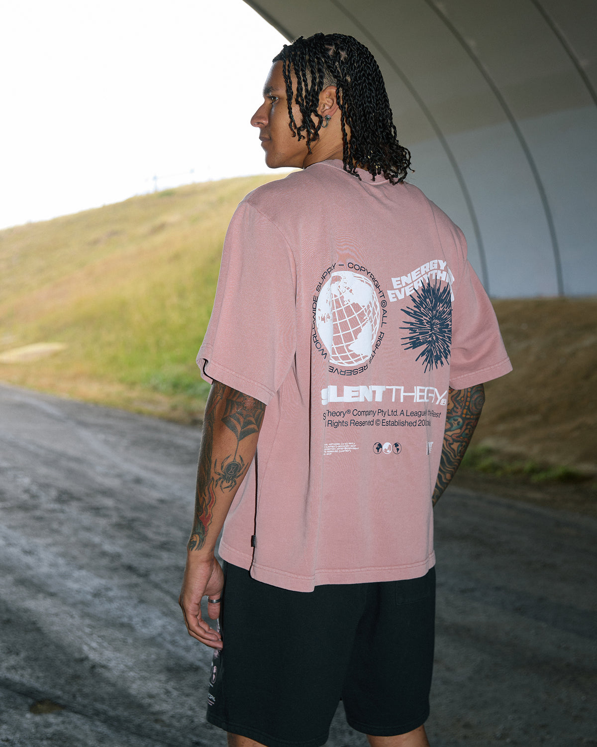 Energy Fleece Tee Musk