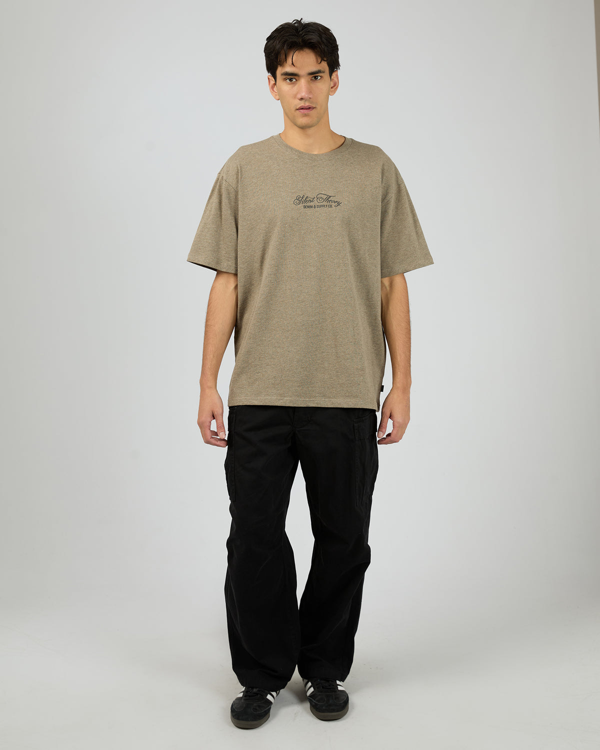 Rider Tee Brown Marle