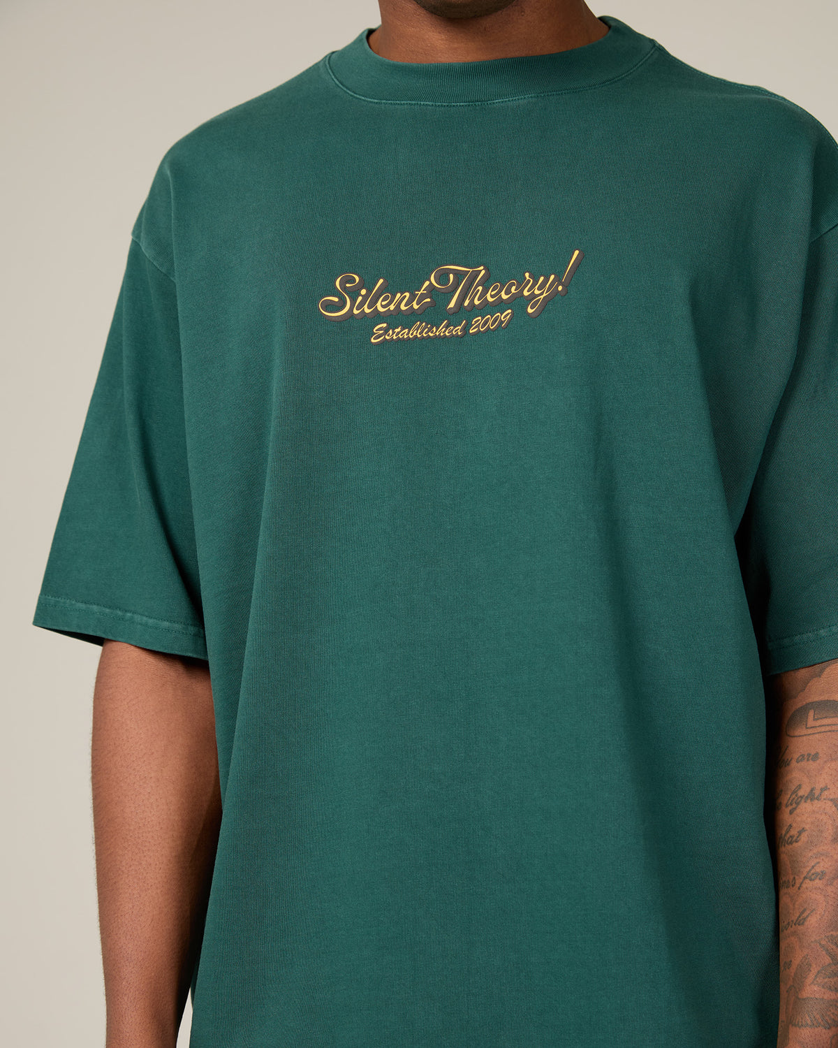 Pull Up A Chair Tee Green
