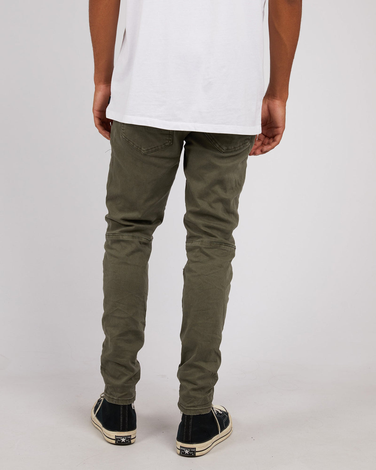 Soho Jean Trashed Khaki