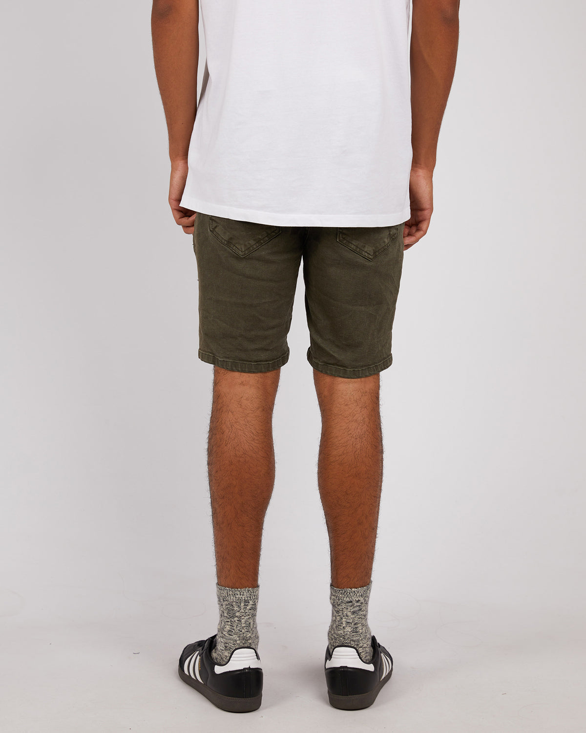 Soho Denim Short Trashed Khaki