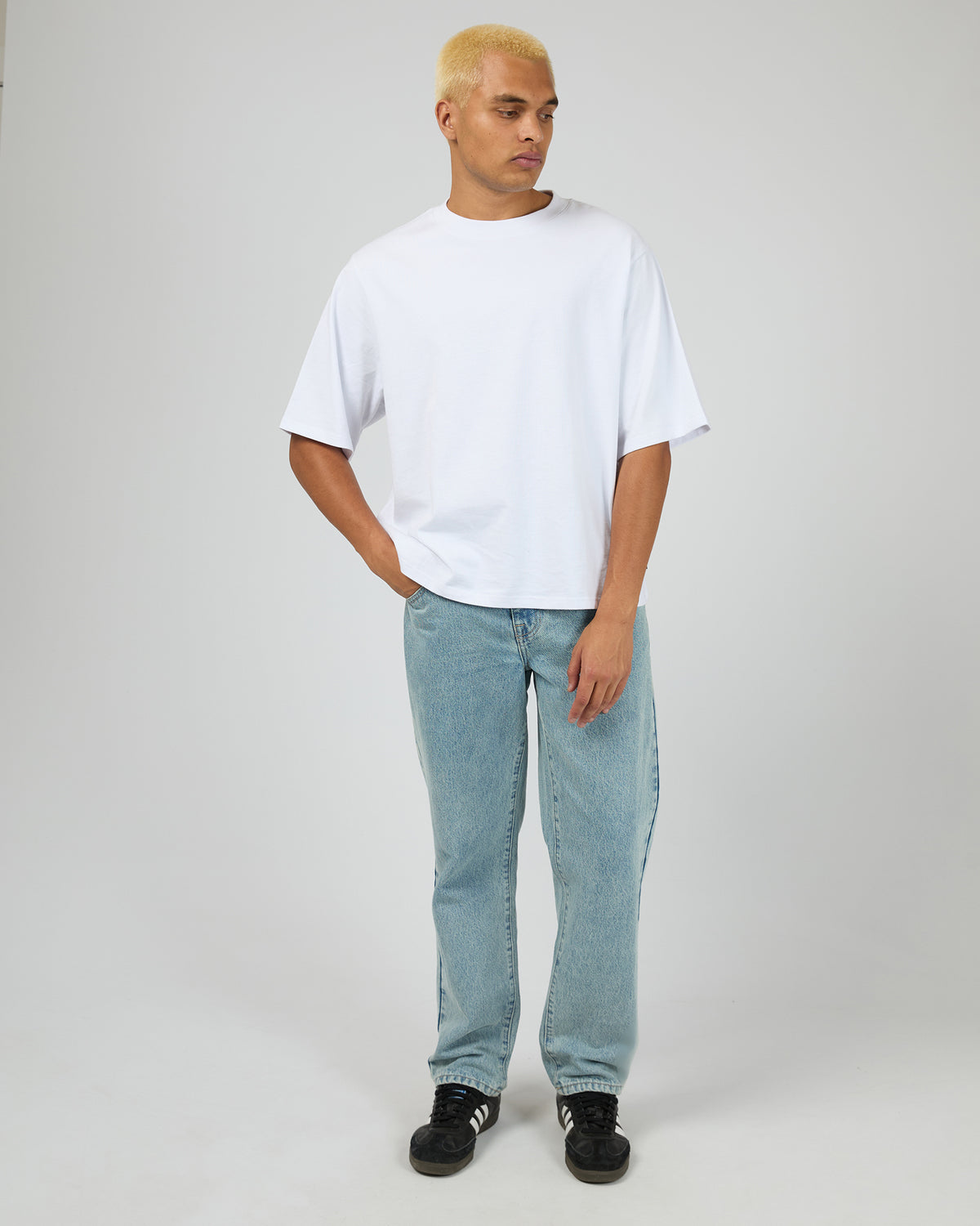 A4 Soho Jean Bleached Blue