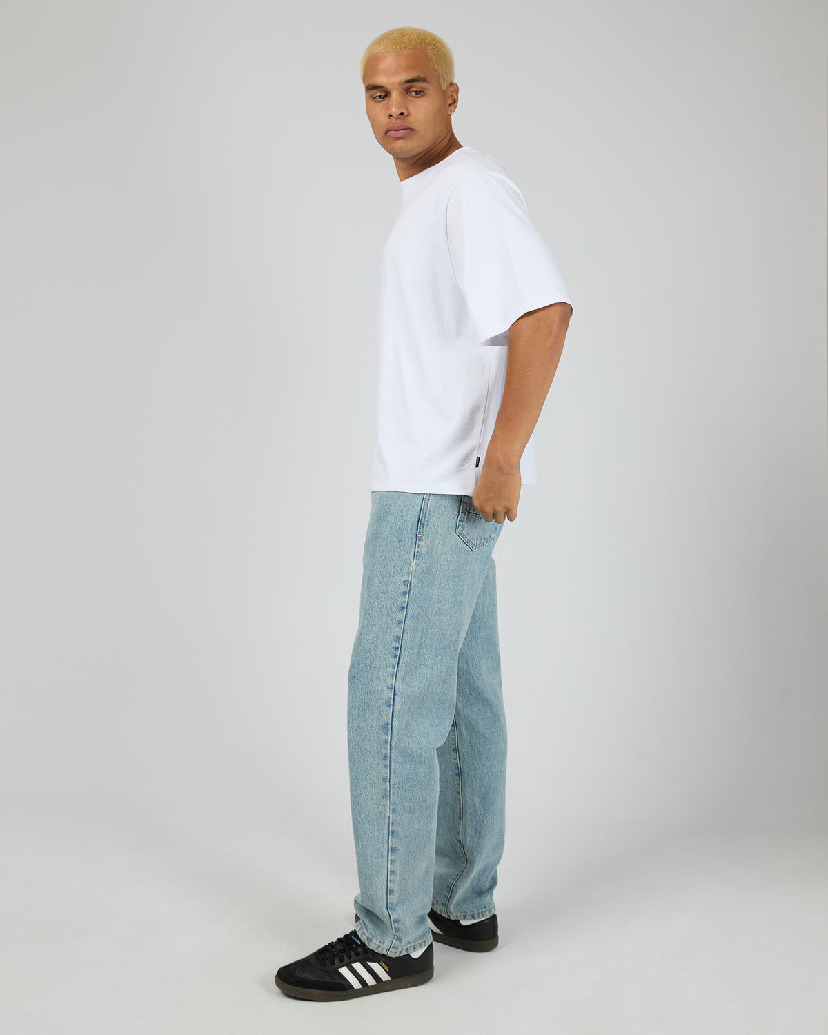 A4 Soho Jean Bleached Blue