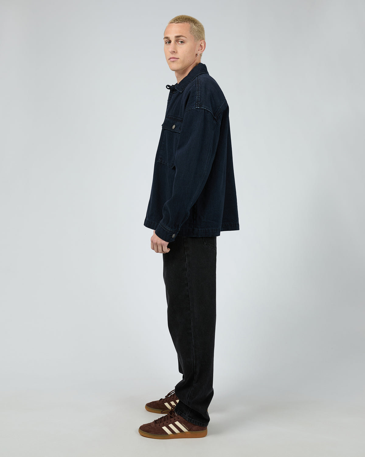 Denim Overshirt Navy
