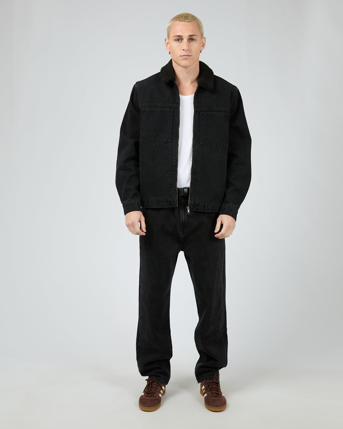 Defuse Jacket Washed Black