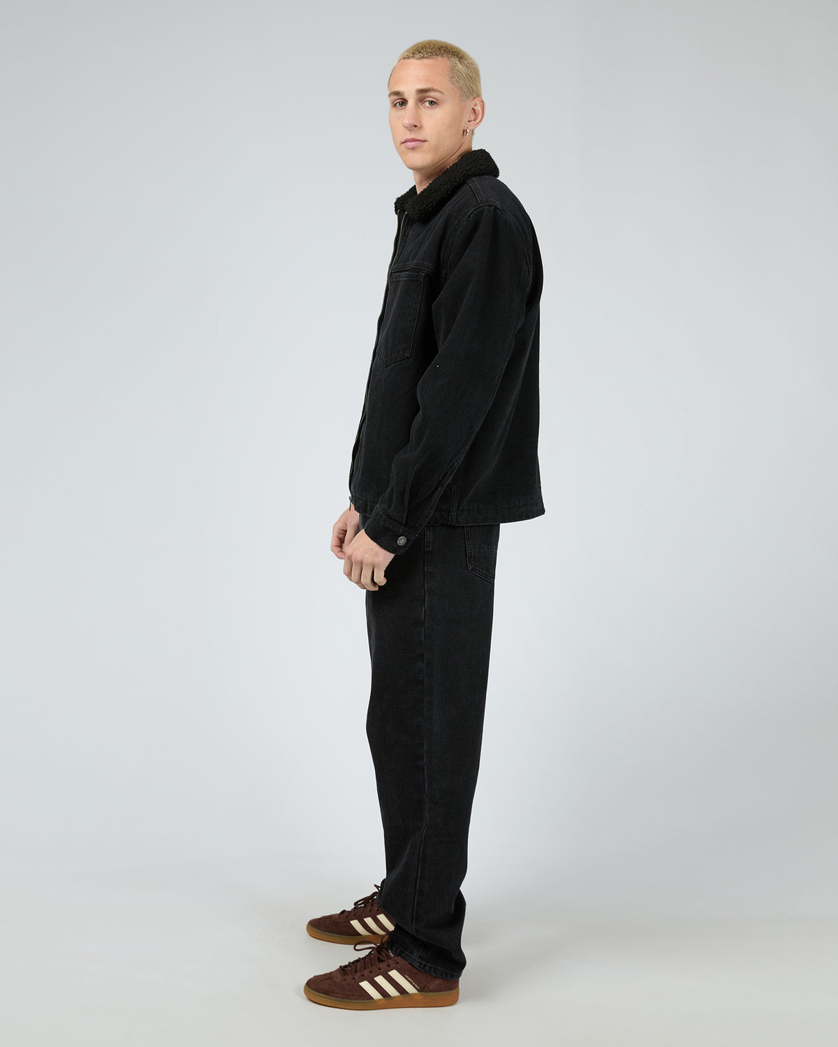 Defuse Jacket Washed Black