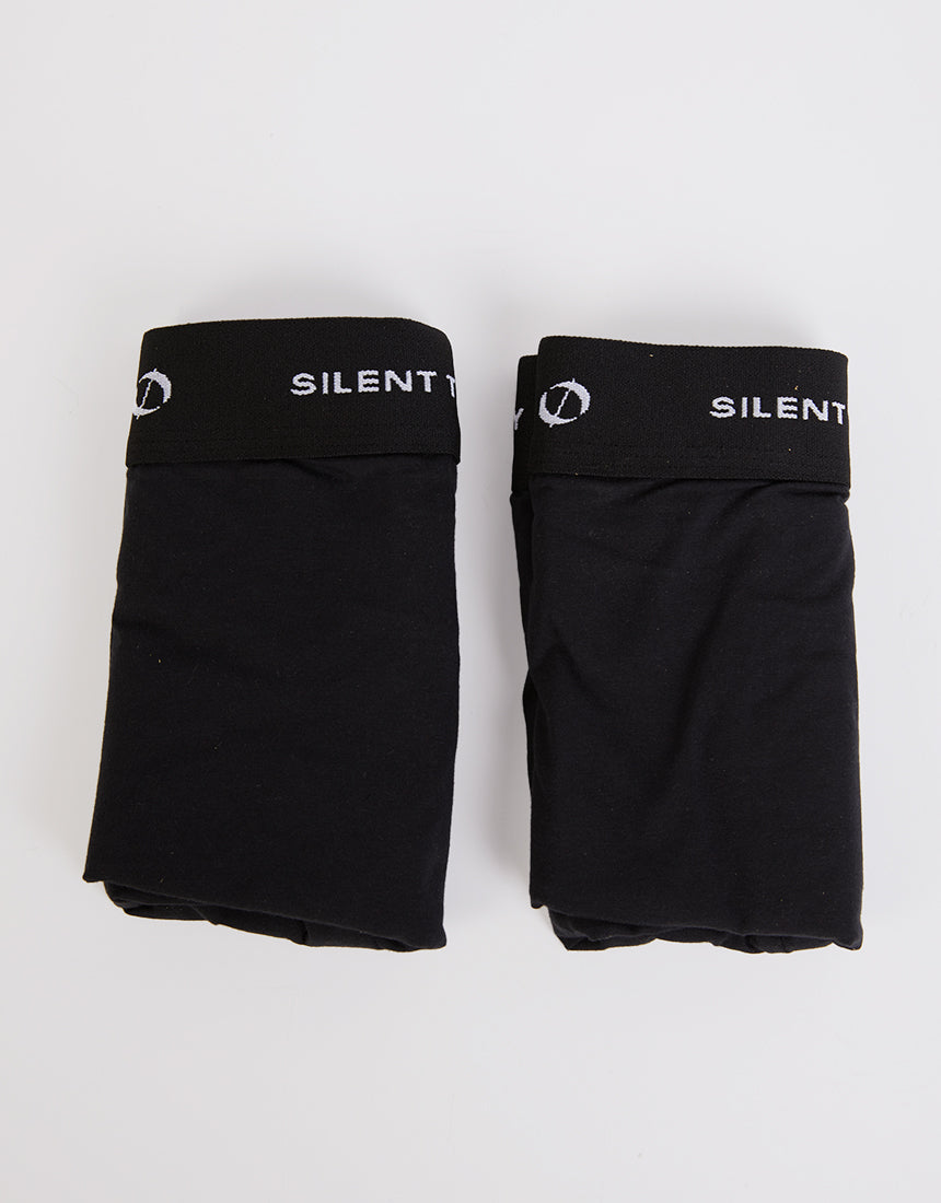Silent Trunks 2 Pack Black