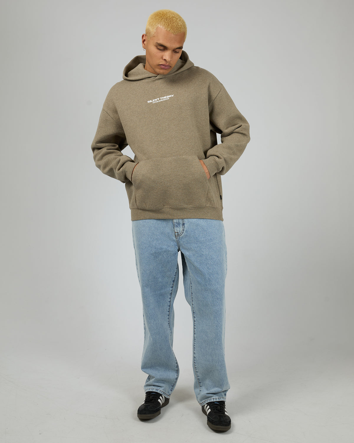 Essential Theory Hoodie Brown Marle