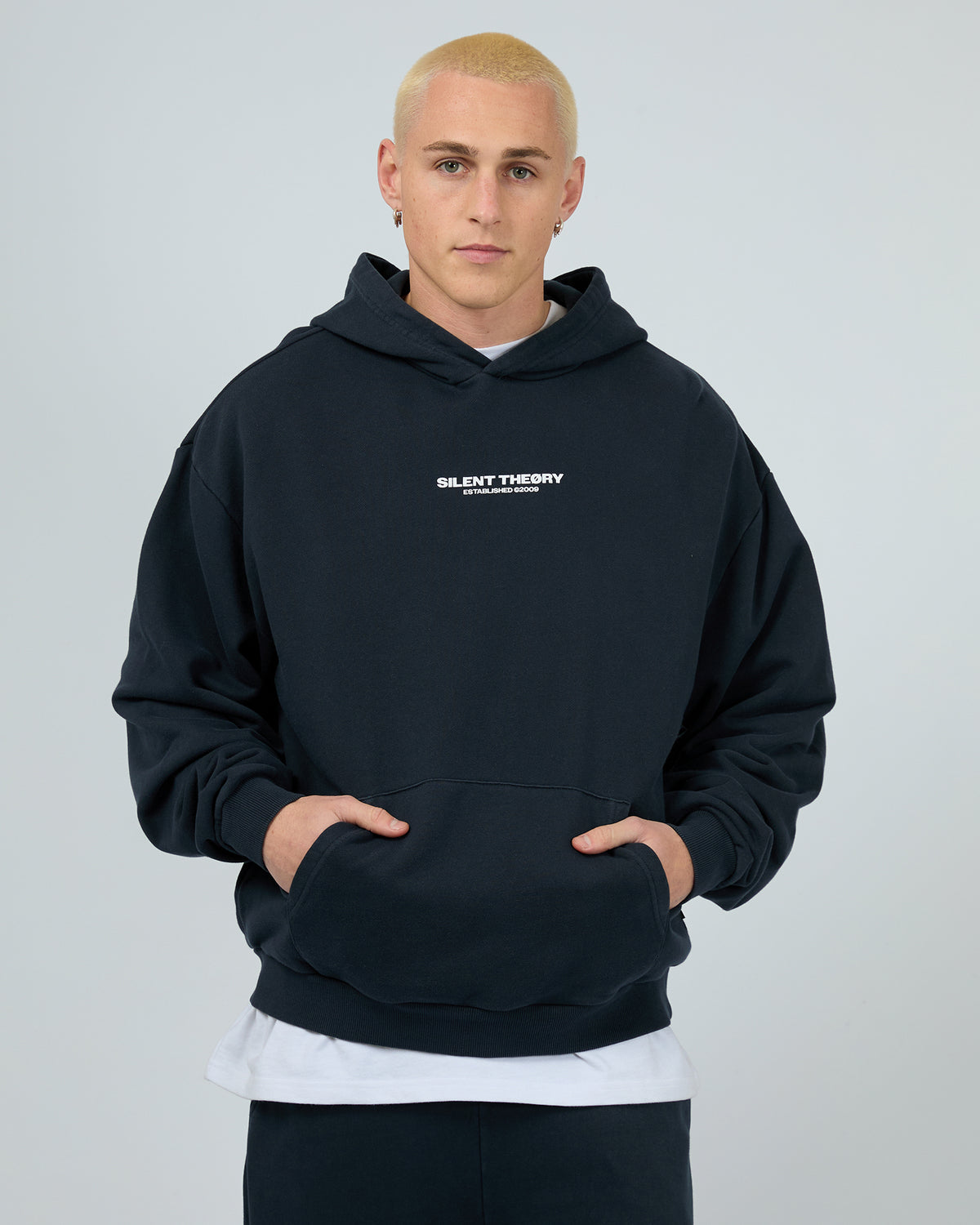 Essential Theory Hoodie Navy