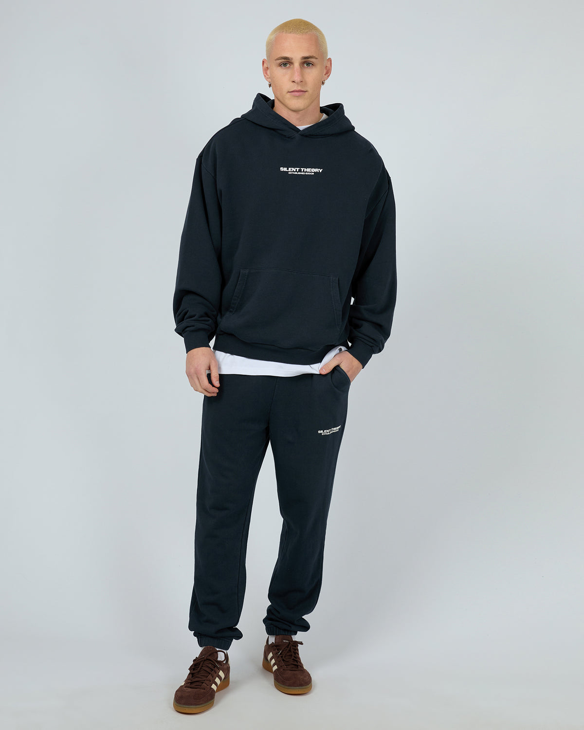 Essential Theory Hoodie Navy