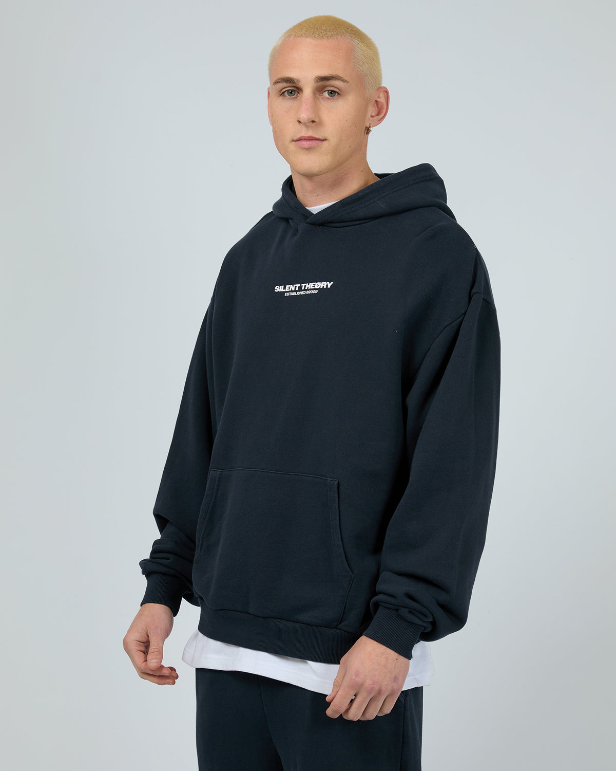 Essential Theory Hoodie Navy