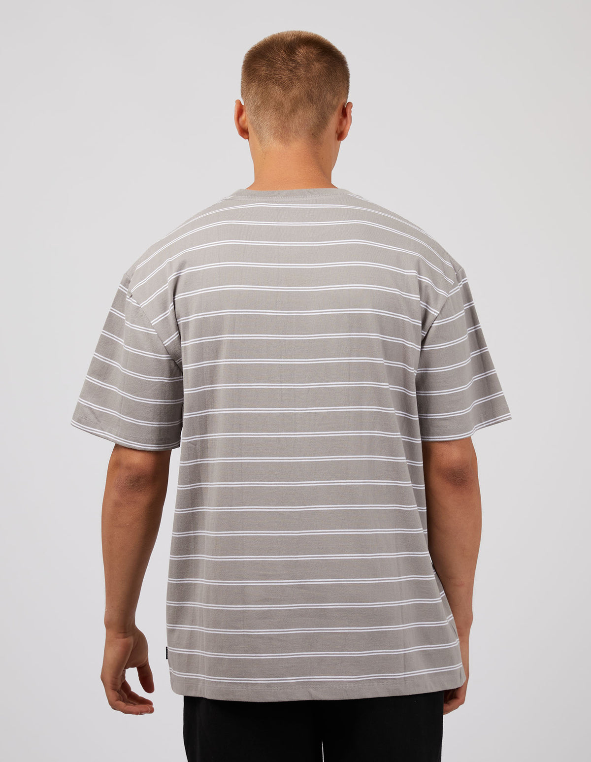 Essential Theory Stripe Tee Grey