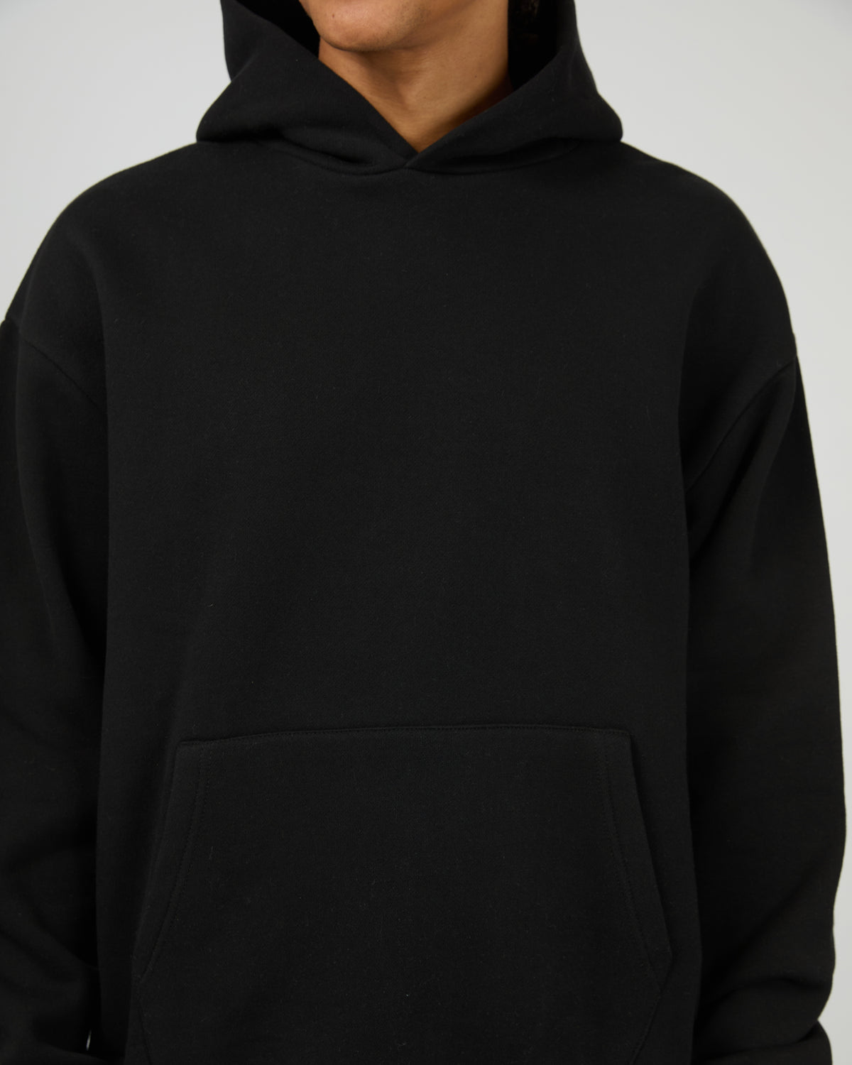 Box Hoodie Black