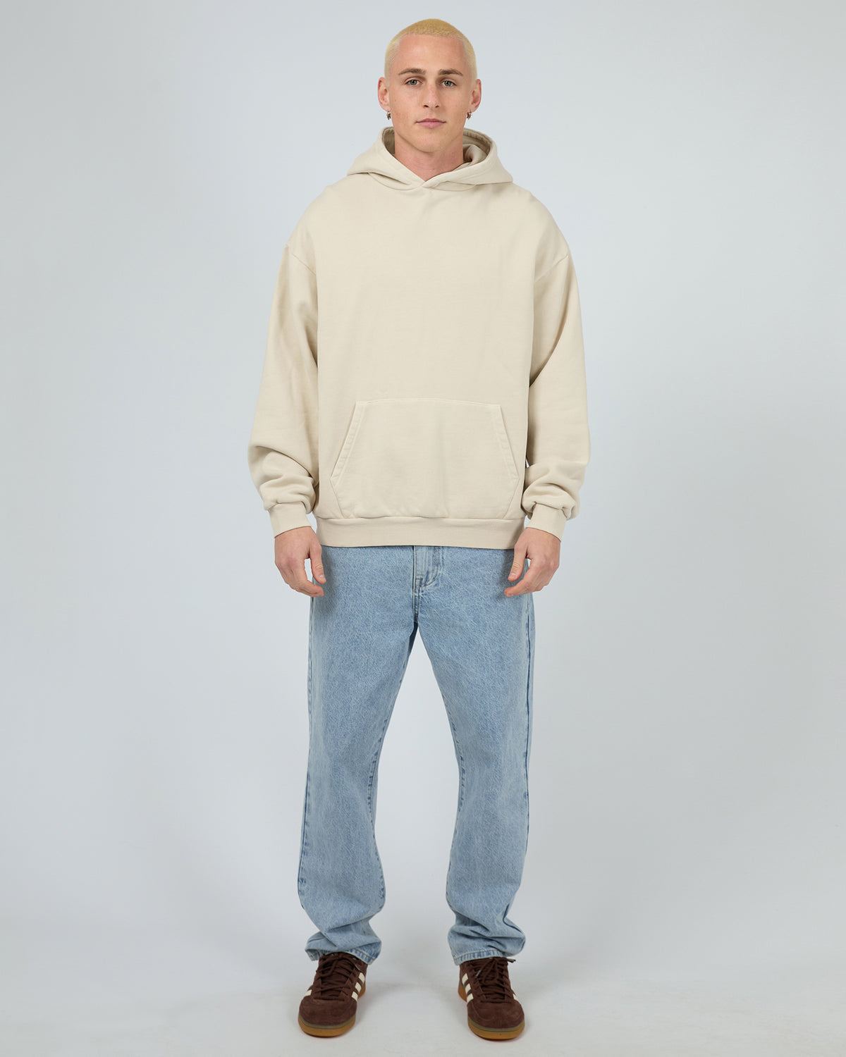 Box Hoodie Chalk