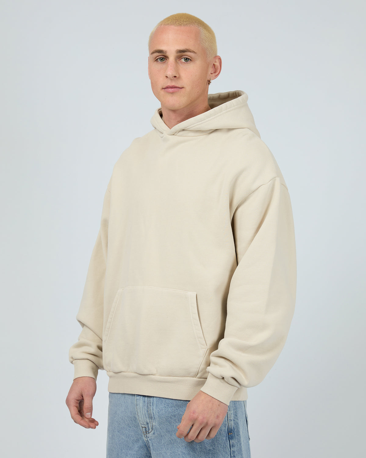 Box Hoodie Chalk