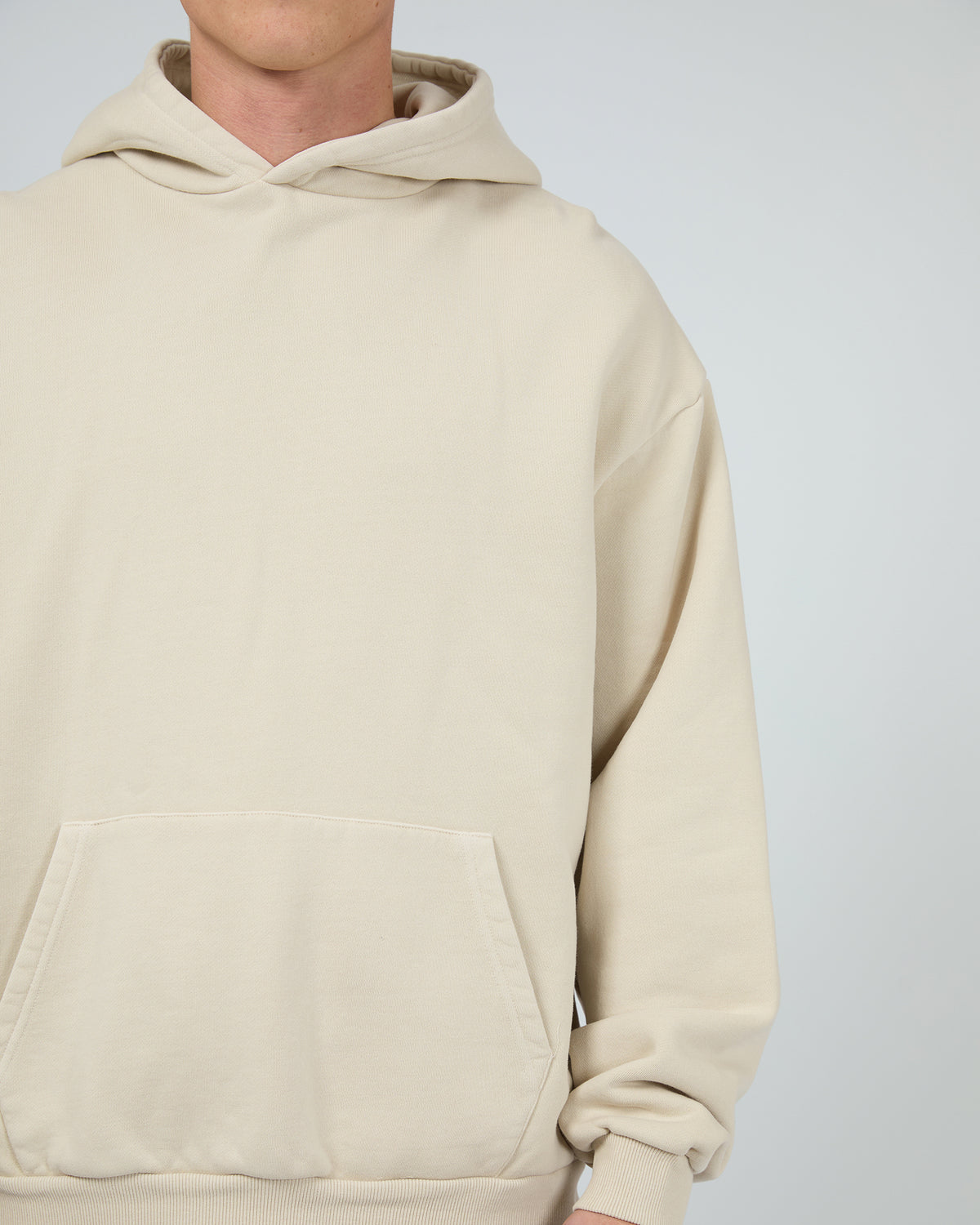 Box Hoodie Chalk