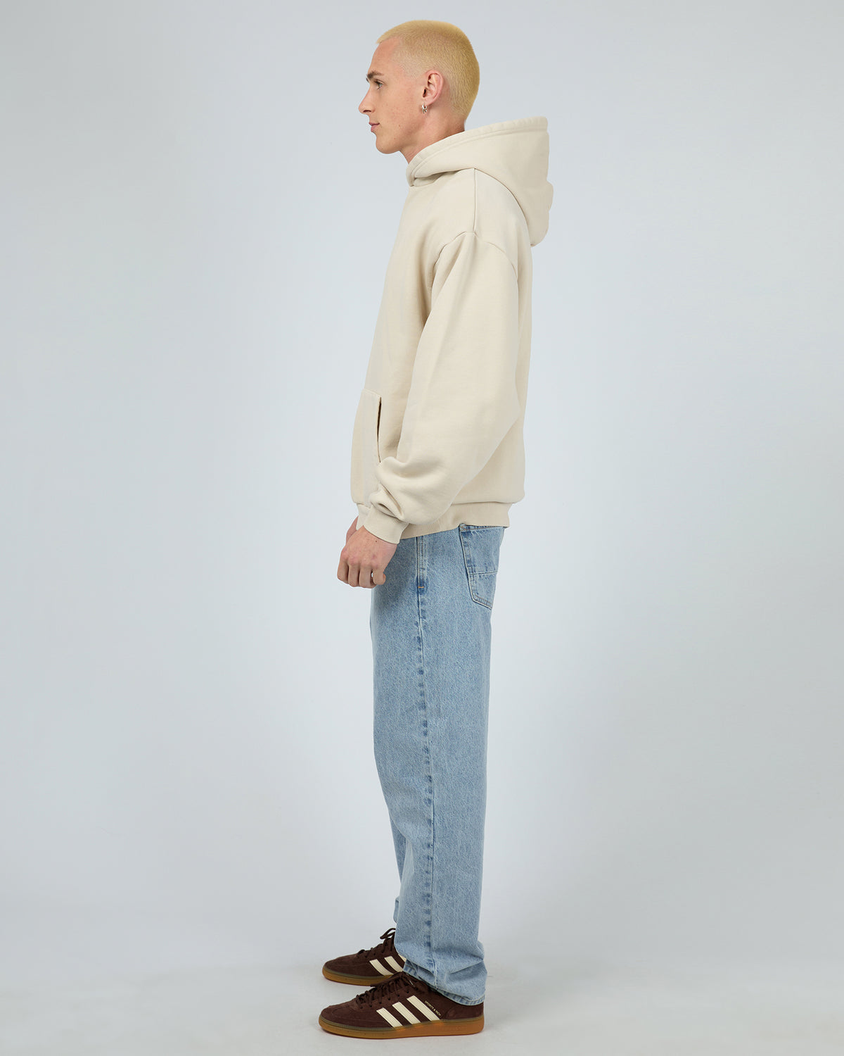 Box Hoodie Chalk