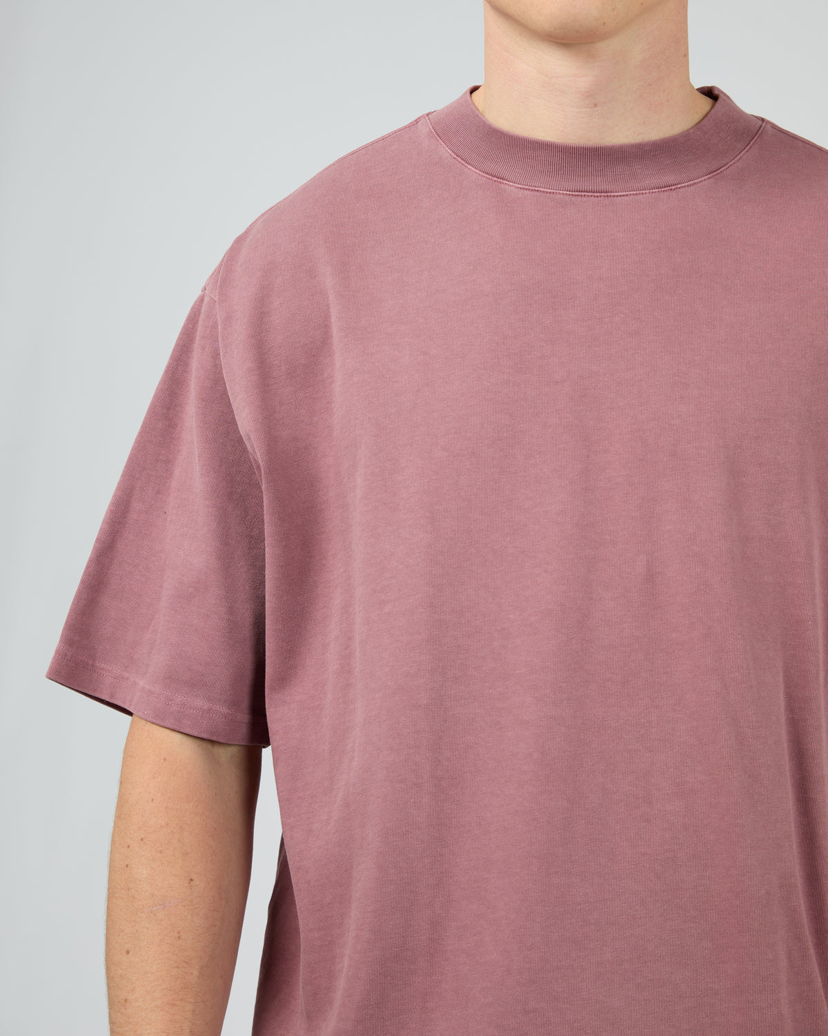 Heavy Weight Tee Plum