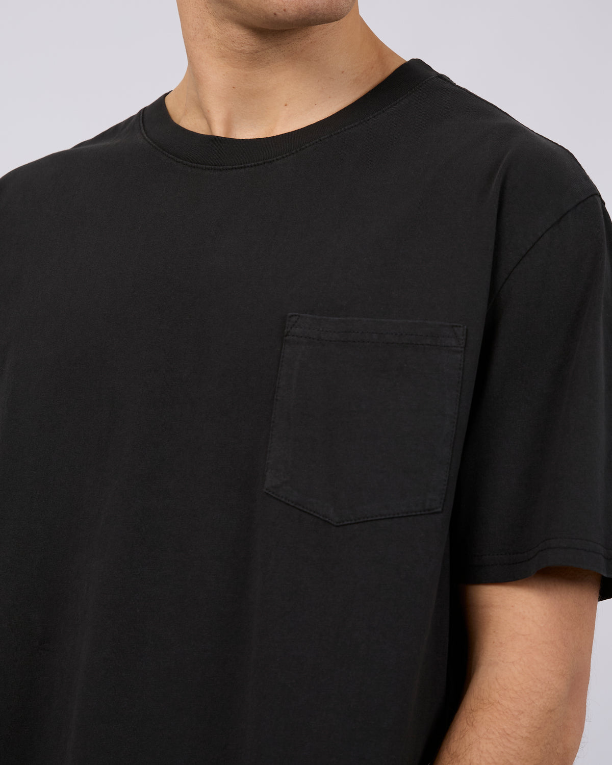 Surplus Pocket Tee Washed Black