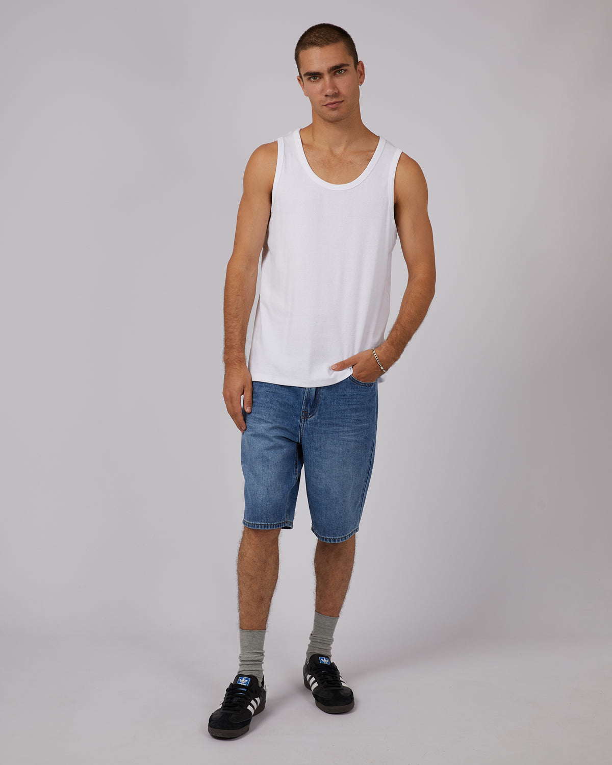 Rib Tank Ii White