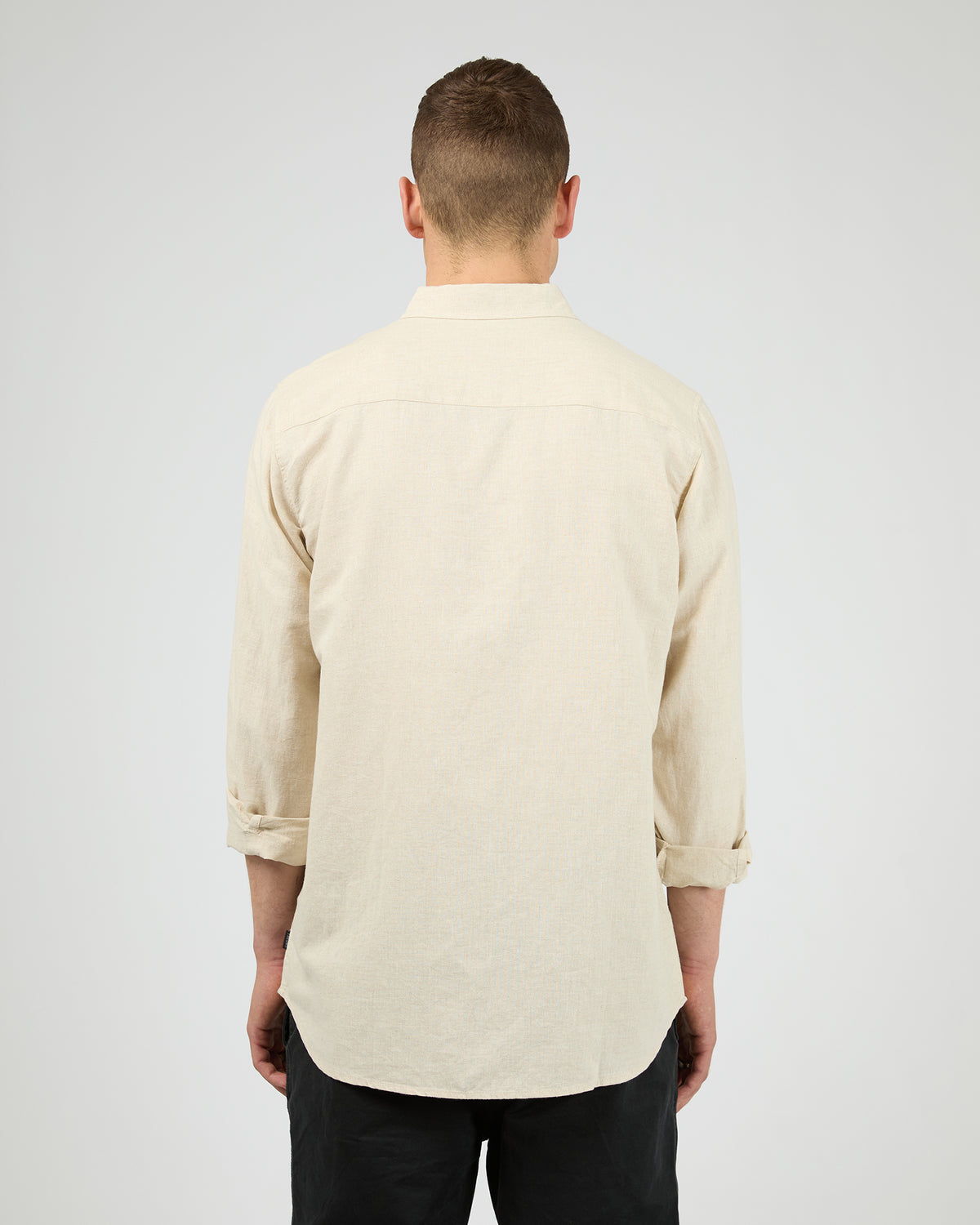 Linen Long Sleeve Shirt II Natural