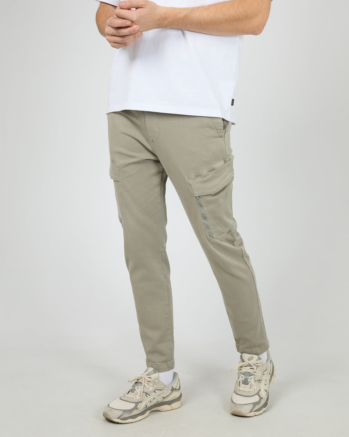Inset Cargo Pant Grey