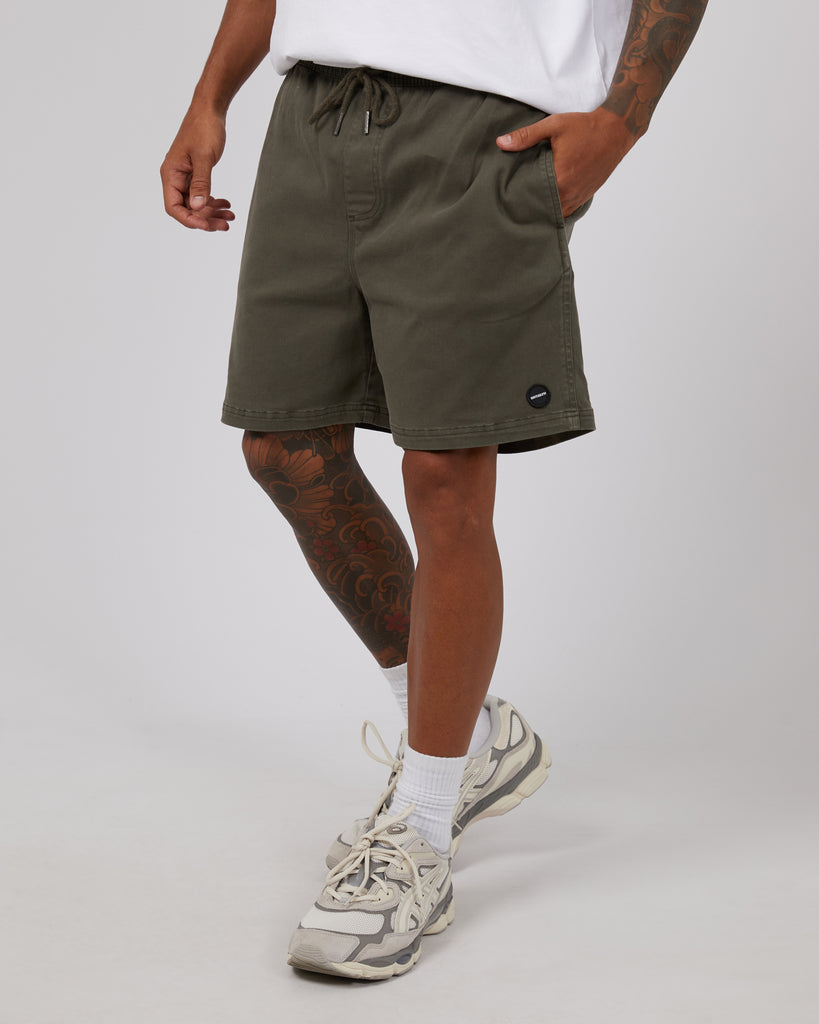 17 Inch Twill Jogger Khaki Edge Clothing - Main Image