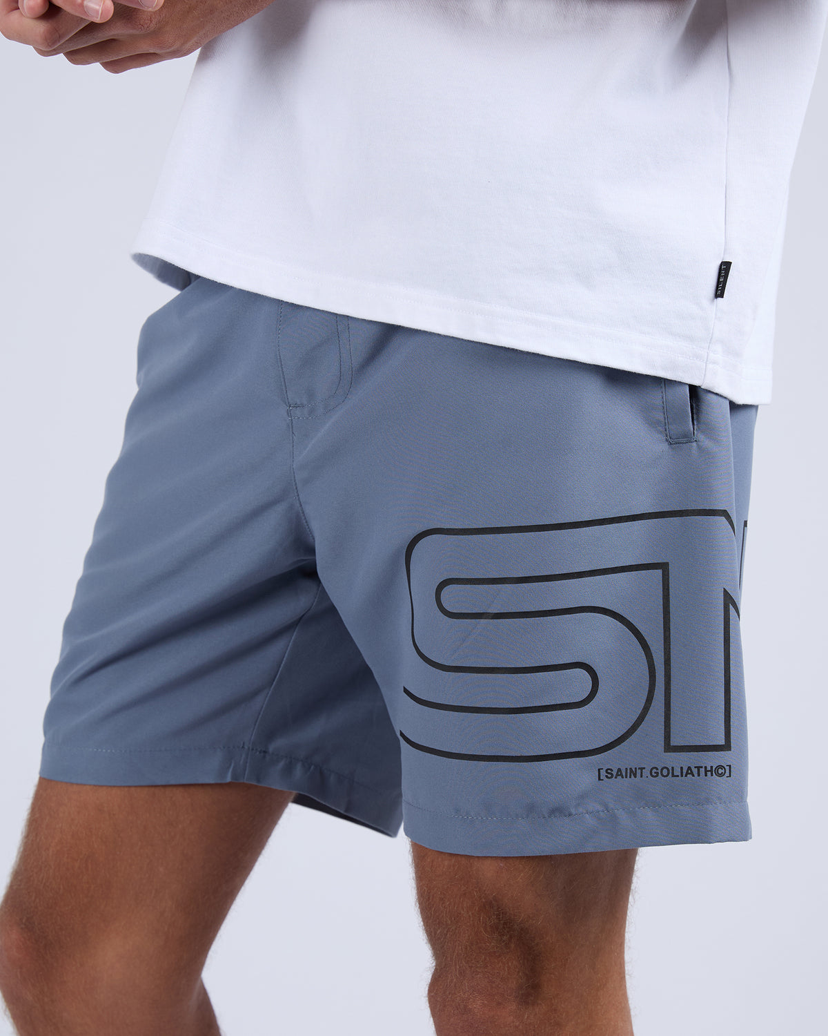Link Volley Short Steel Blue