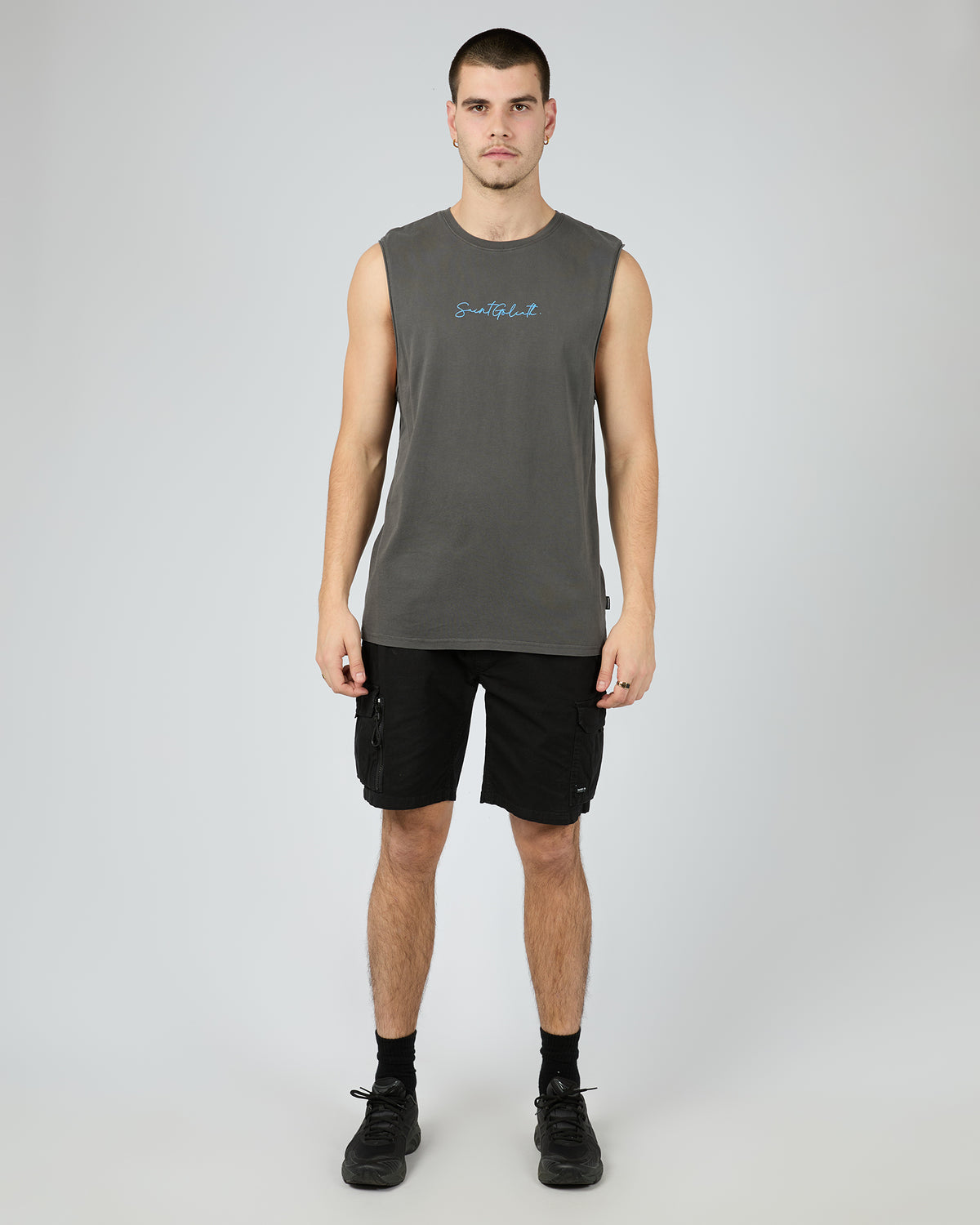Link Script Muscle Washed Black