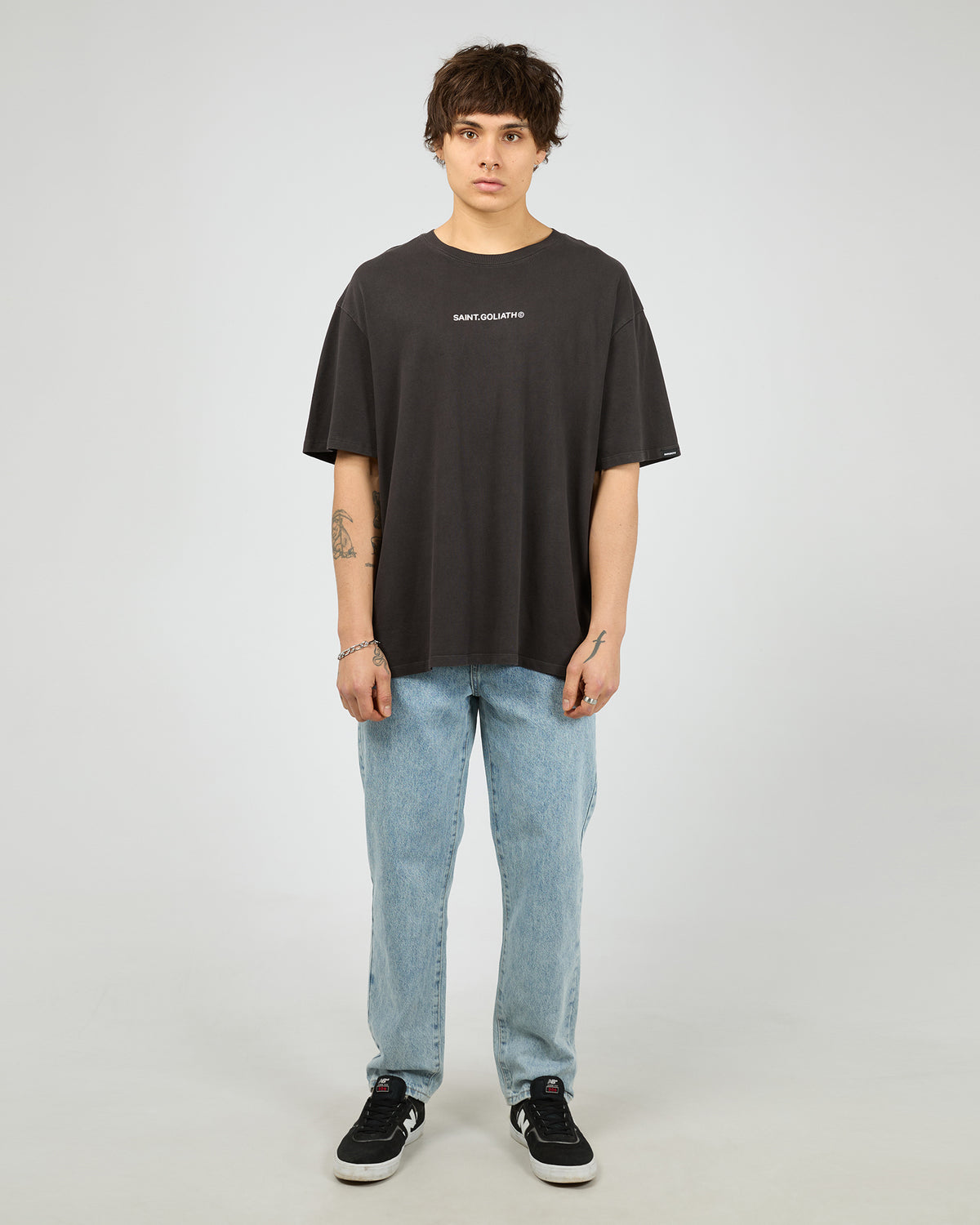 Id Tee Washed Black