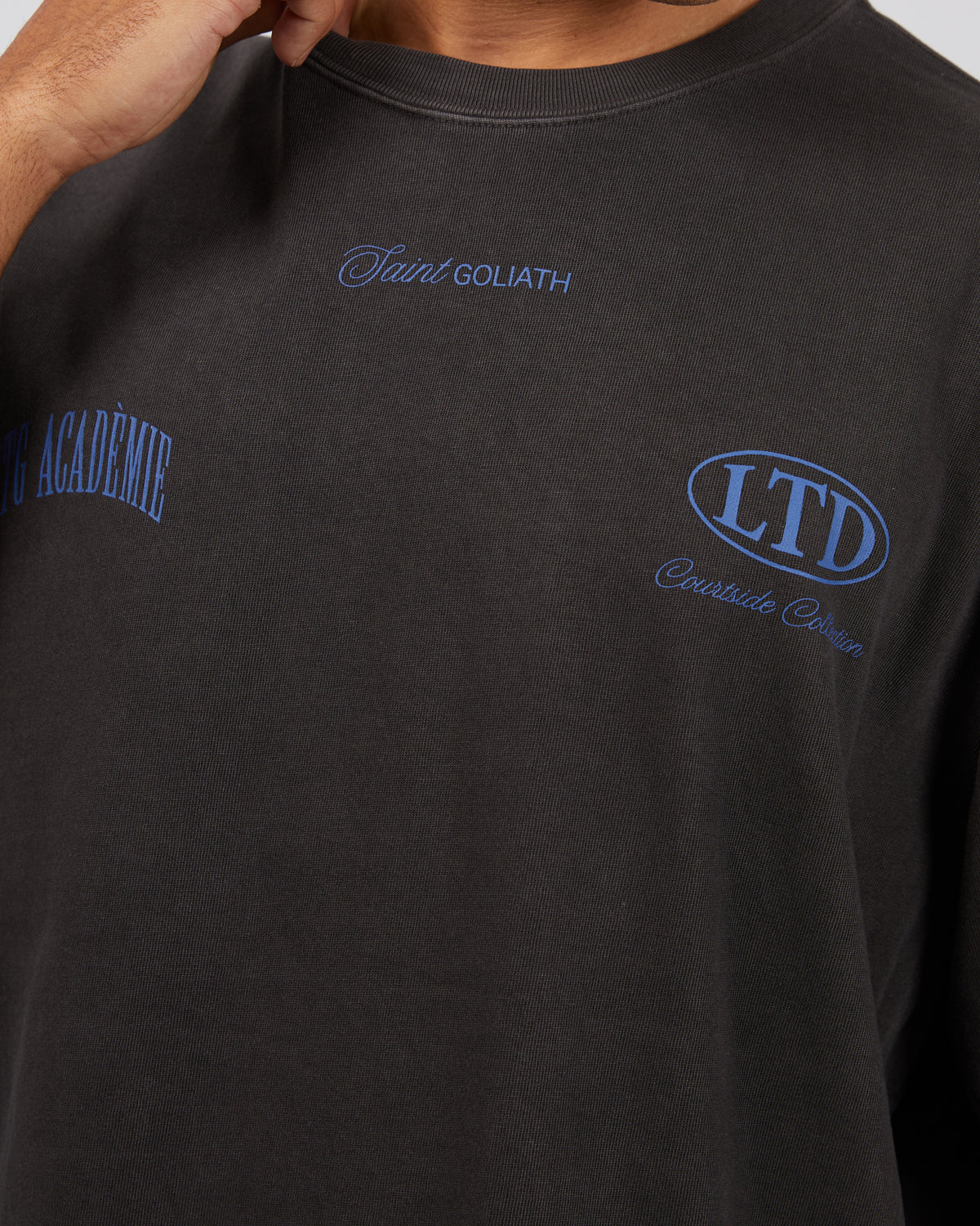 Courtside Tee Coal