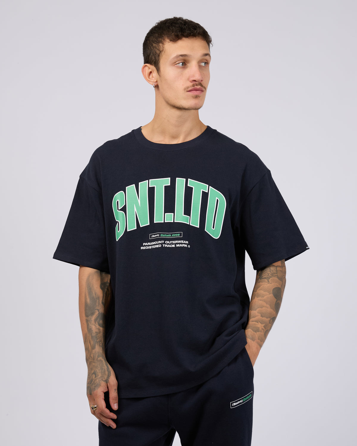 Superbold Tee Navy