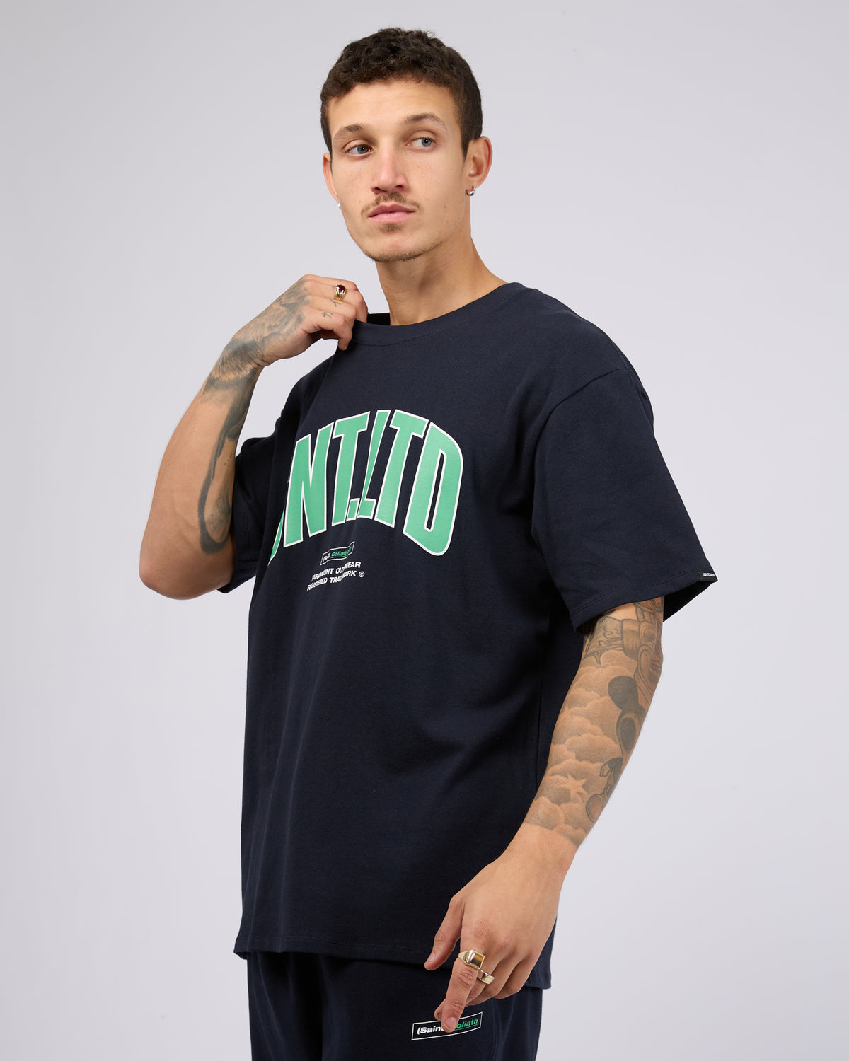 Superbold Tee Navy