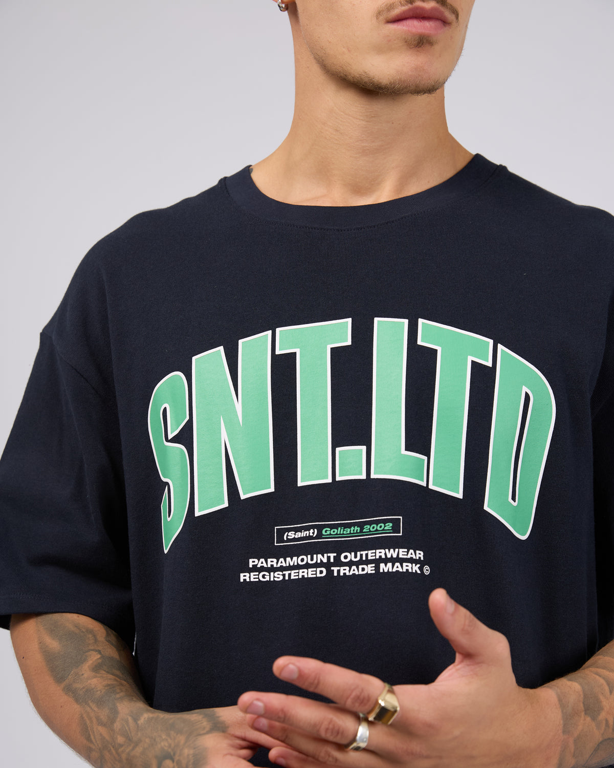Superbold Tee Navy