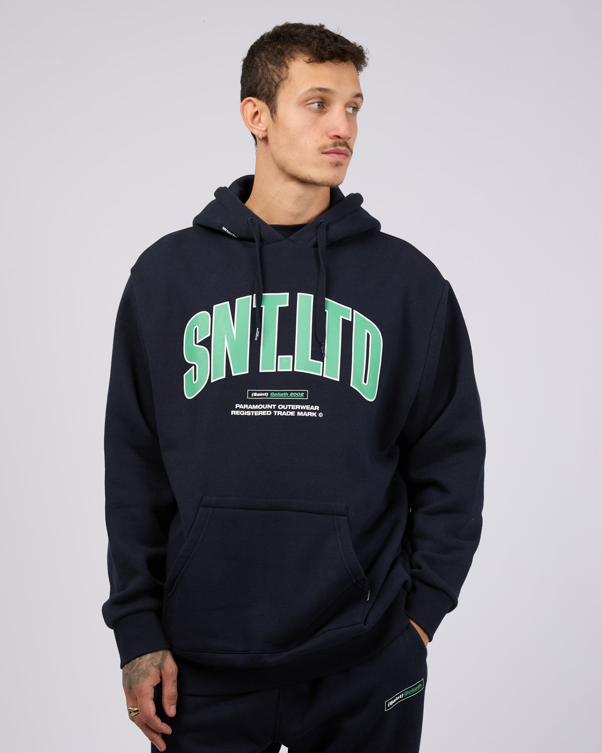 Superbold Hoodie Navy