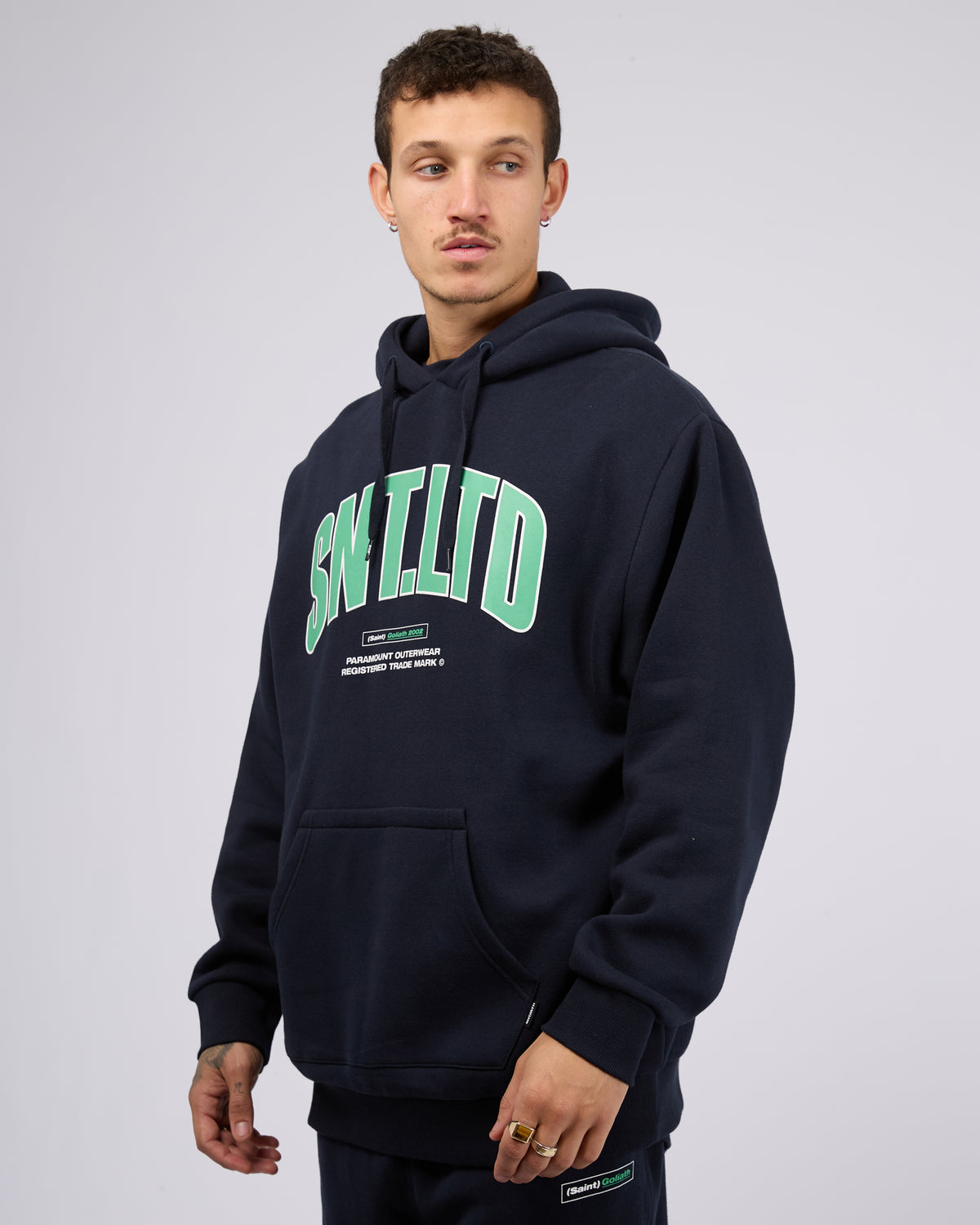 Superbold Hoodie Navy