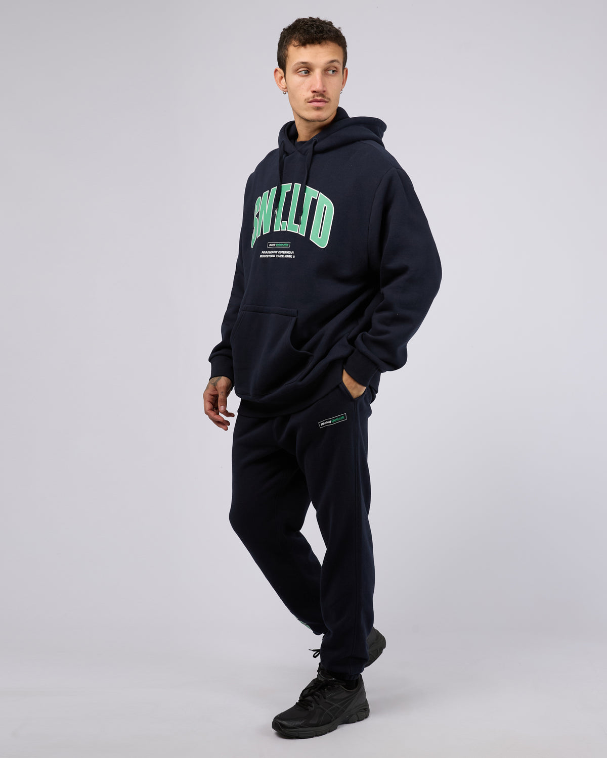 Superbold Hoodie Navy