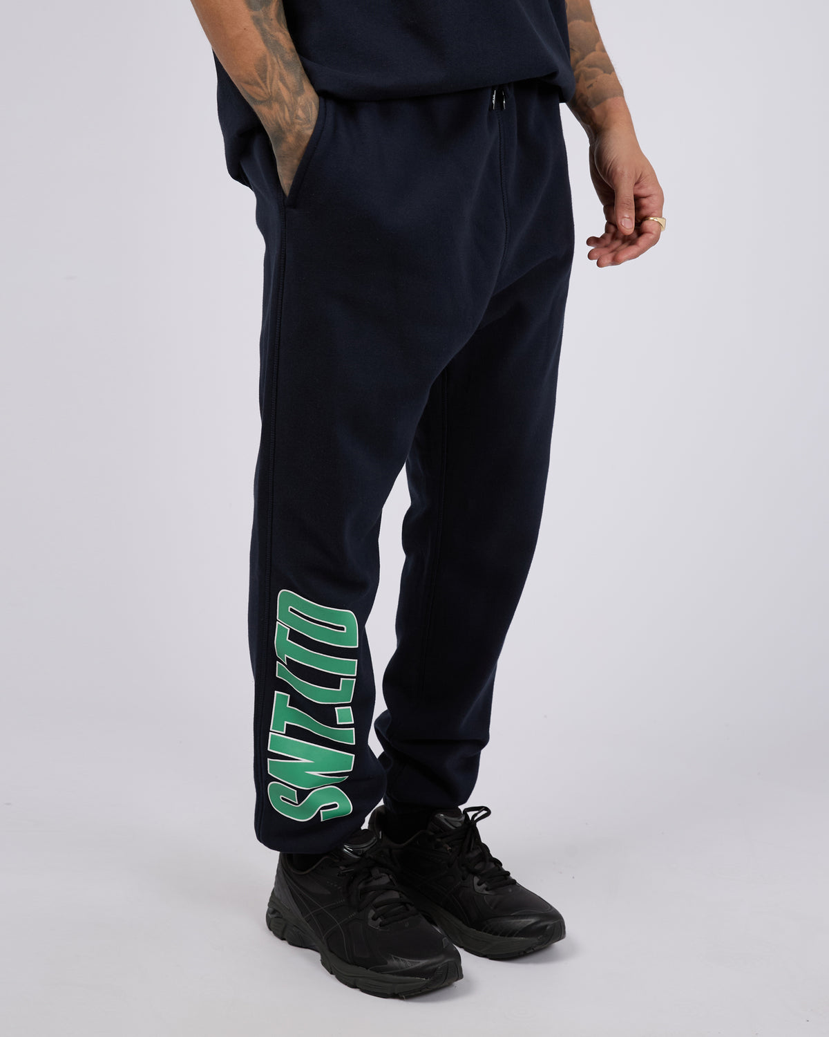Superbold Track Pant Navy