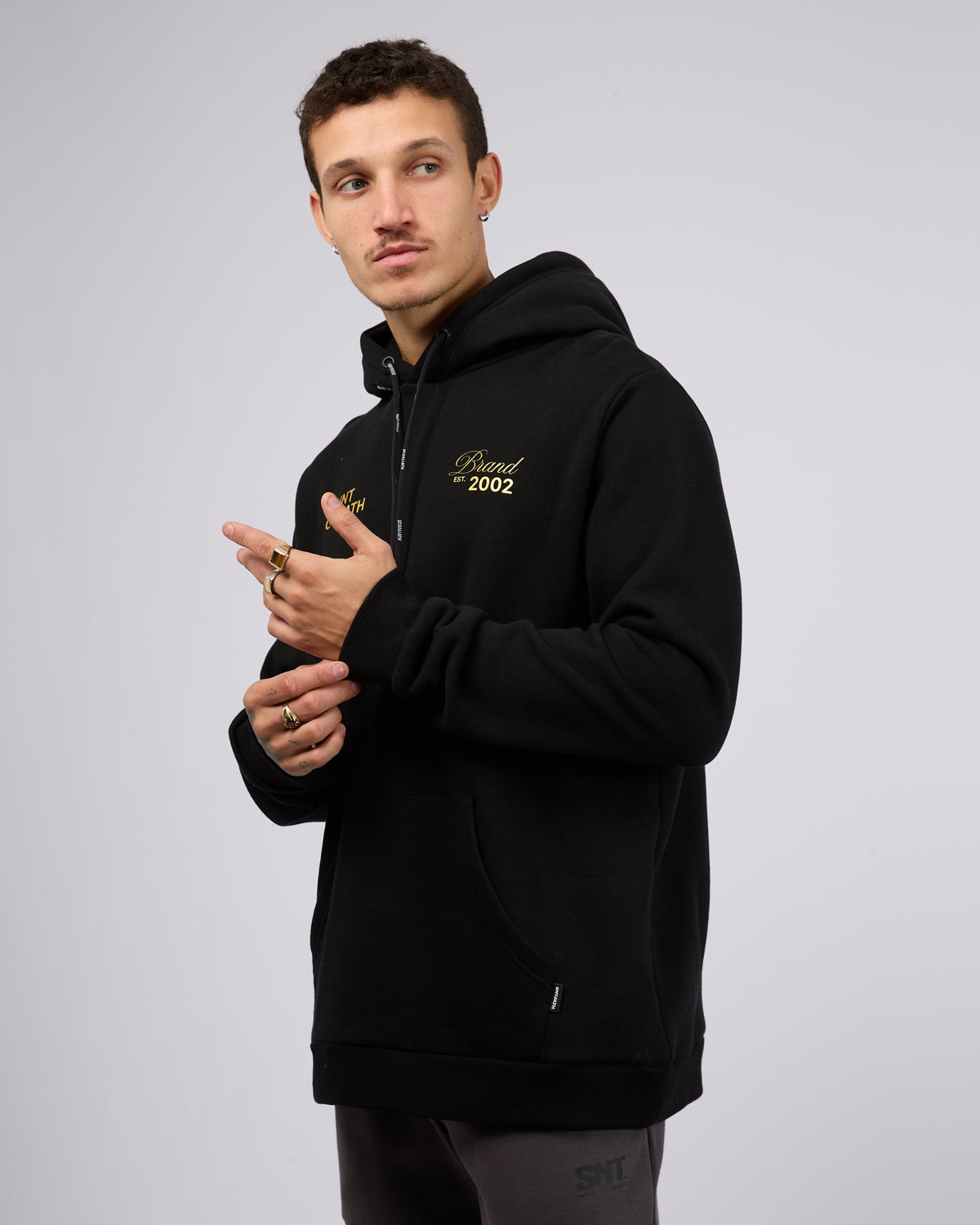 Latitude Hoodie Black