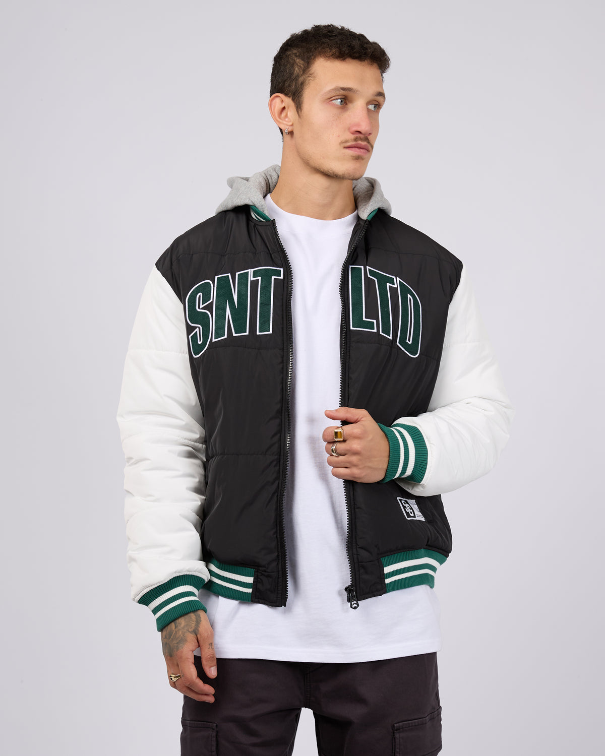Ltd College Jacket Black