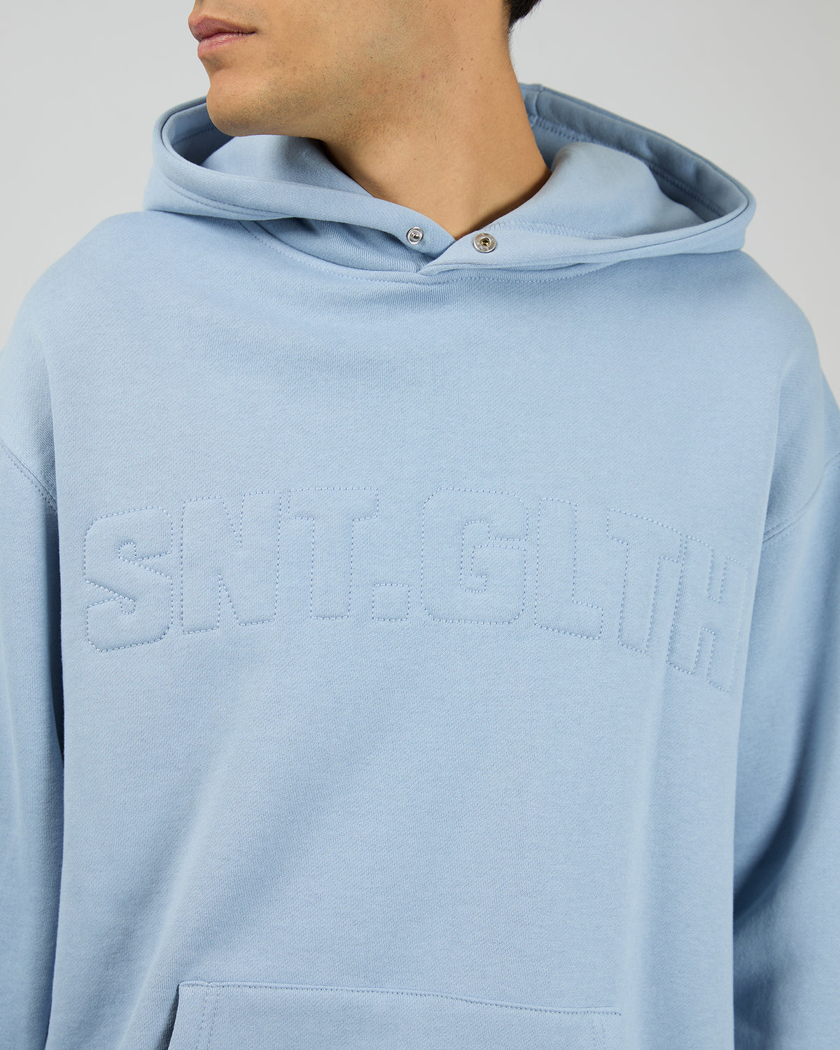 Raised Hoodie Blue