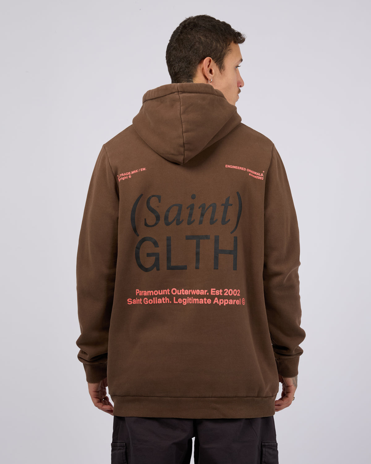Bracket Hoodie Brown
