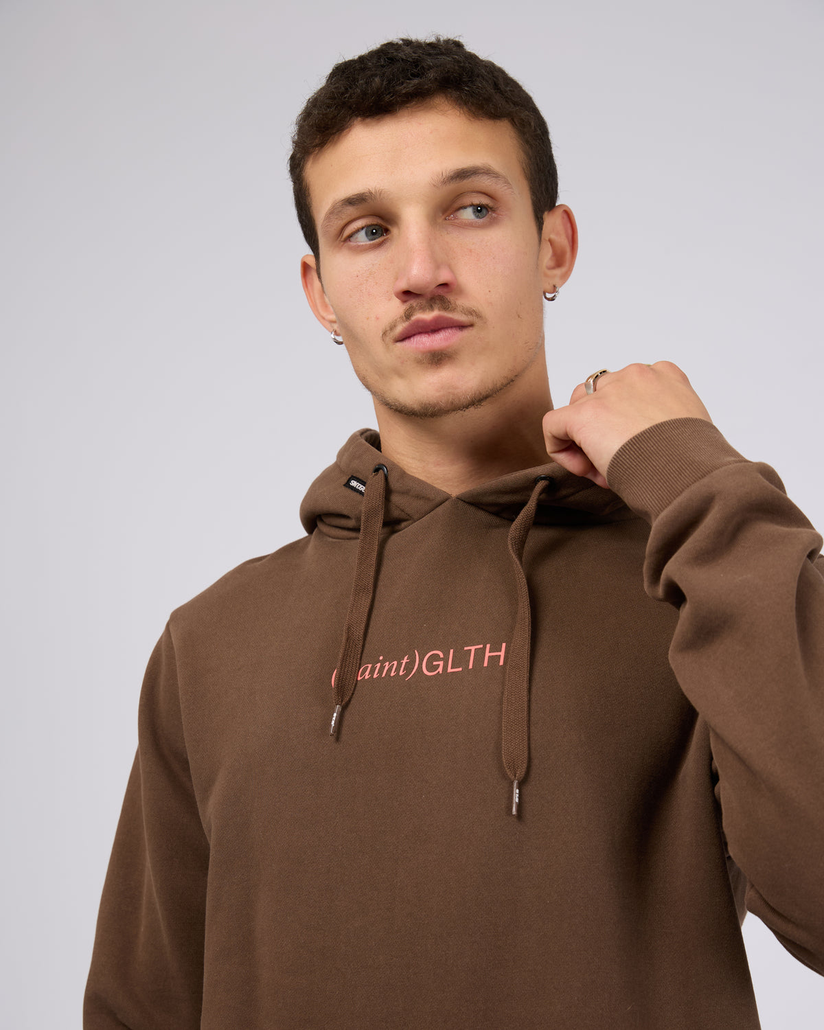 Bracket Hoodie Brown
