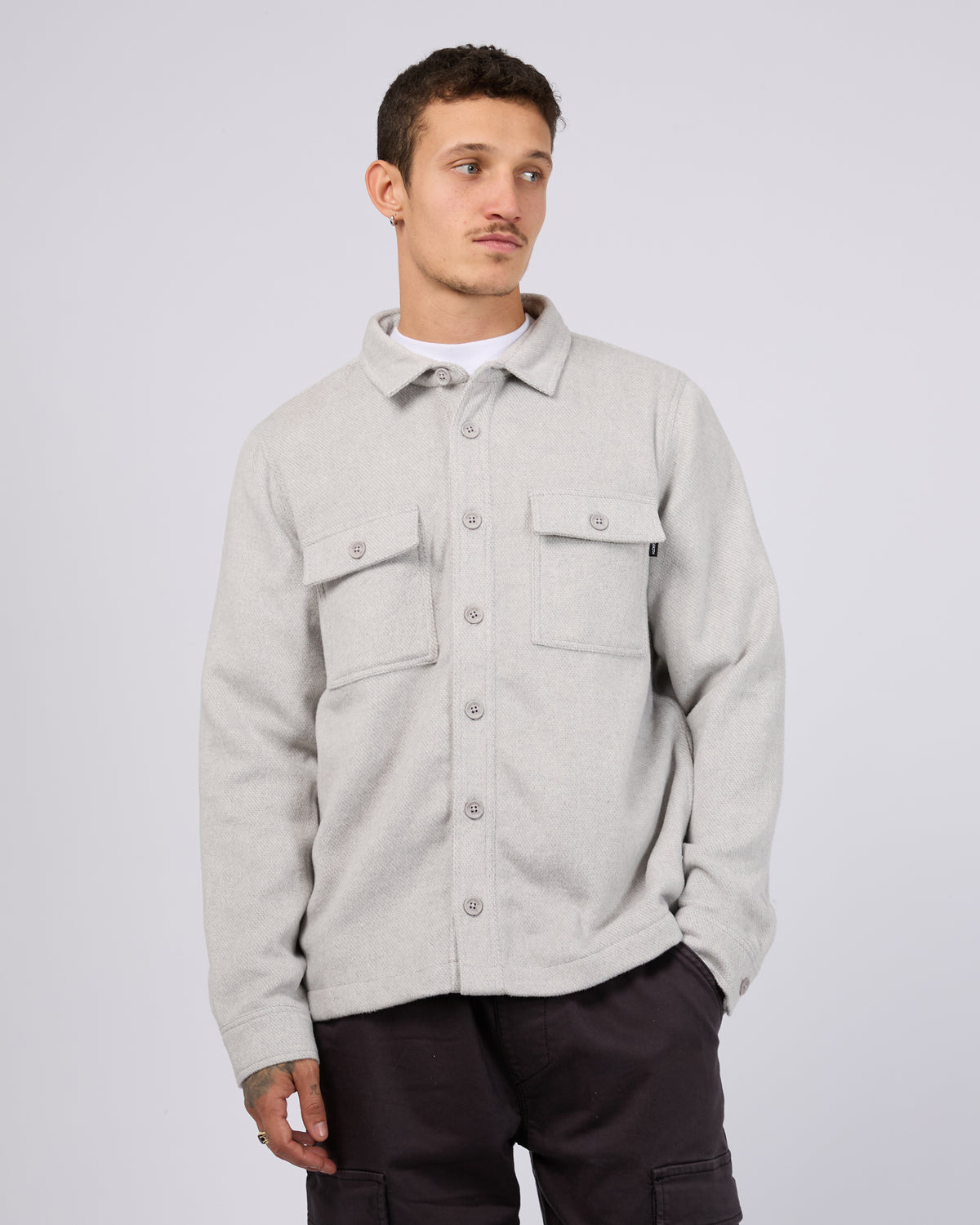 Alchemy Overshirt Grey Marle