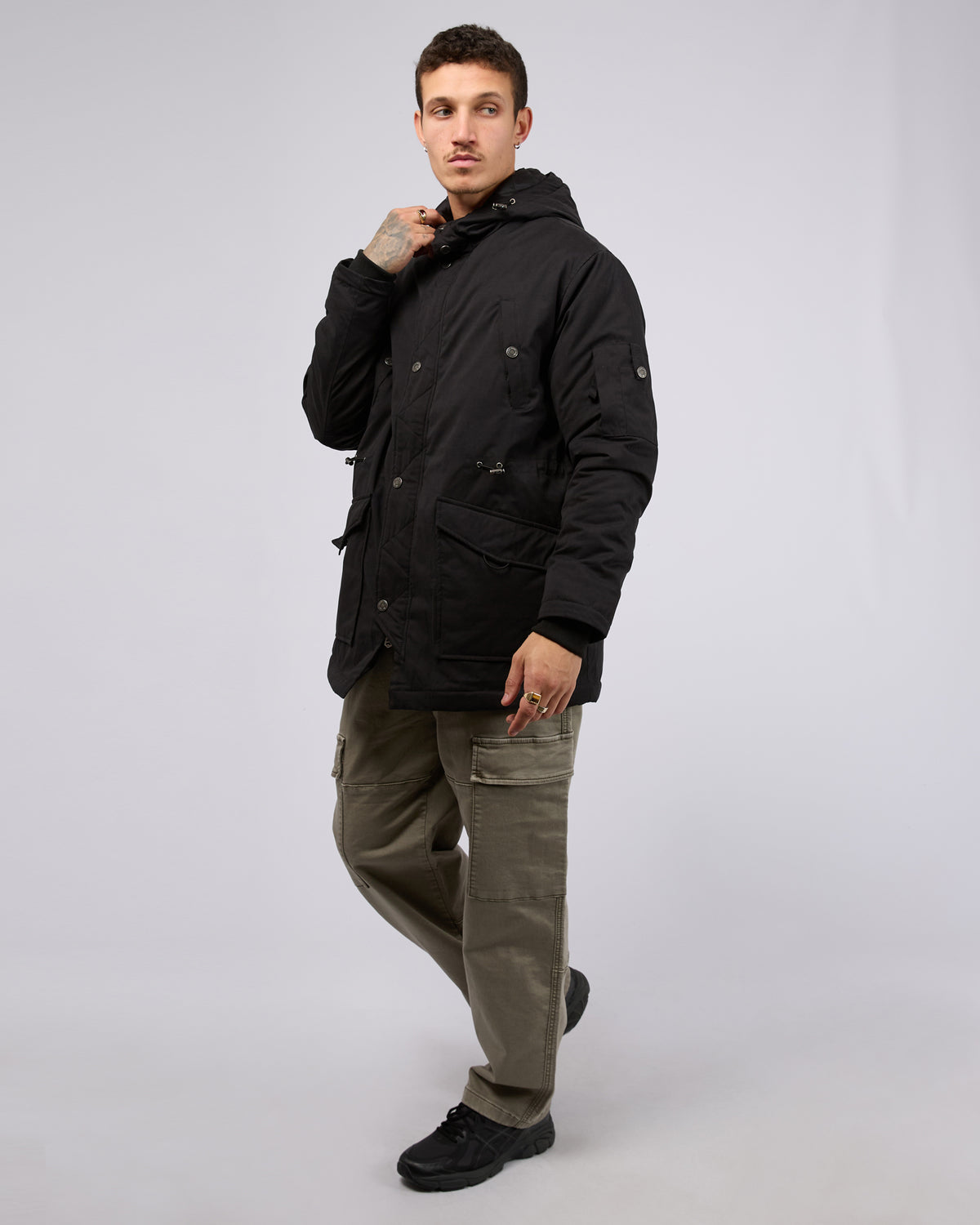 Hoddle St Jacket Black