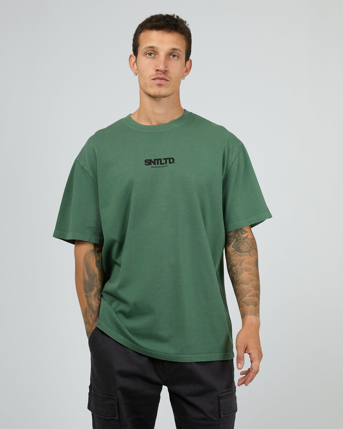 Squared Tee Green