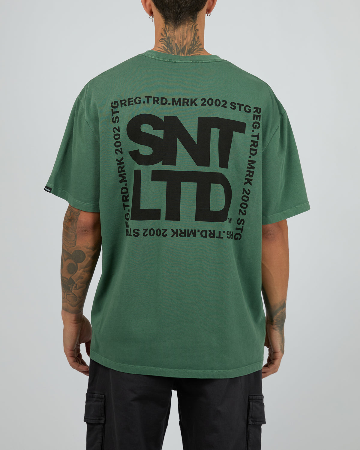 Squared Tee Green